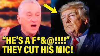 Fed-Up De Niro UNLOADS on Trump, sends him into ANOTHER MELTDOWN