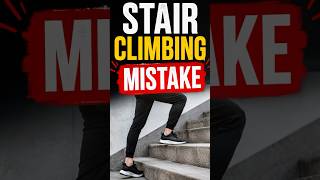 ❌ Stop making these stair climbing mistakes before they cause pain! #fallprevention #kneepain