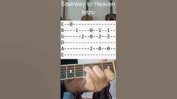 Thumbnail of Stairway to Heaven Intro Guitar Lesson - Led Zeppelin #guitarlesson #guitar #stairwaytoheaven