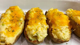 EASIEST Twice Baked Potatoes (Quick & Easy)