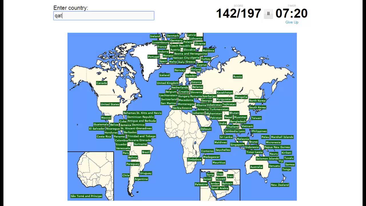 World Map Quiz Sporcle Tommie Foutch