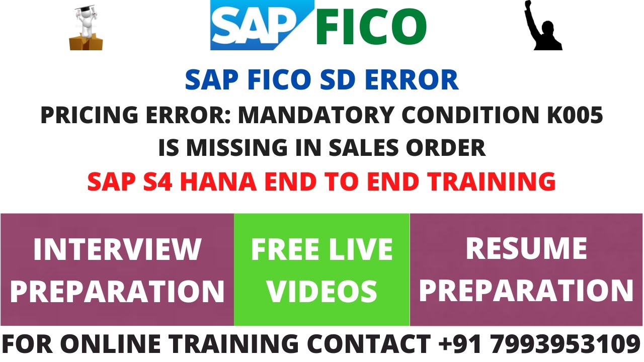 Sap sd error pricing error mandatory condition k005 is missing in