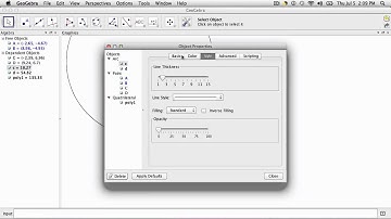Geogebra - Circular Arc with Center Tool