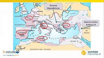O que os romanos conquistaram entre os séculos III ei a C?