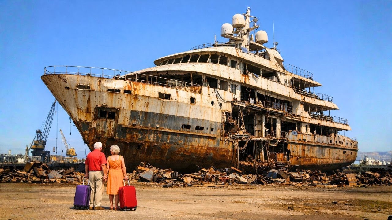 Broke Elderly Couple Bought an Abandoned Yacht for Scrap — The Engine Room Hid $260M