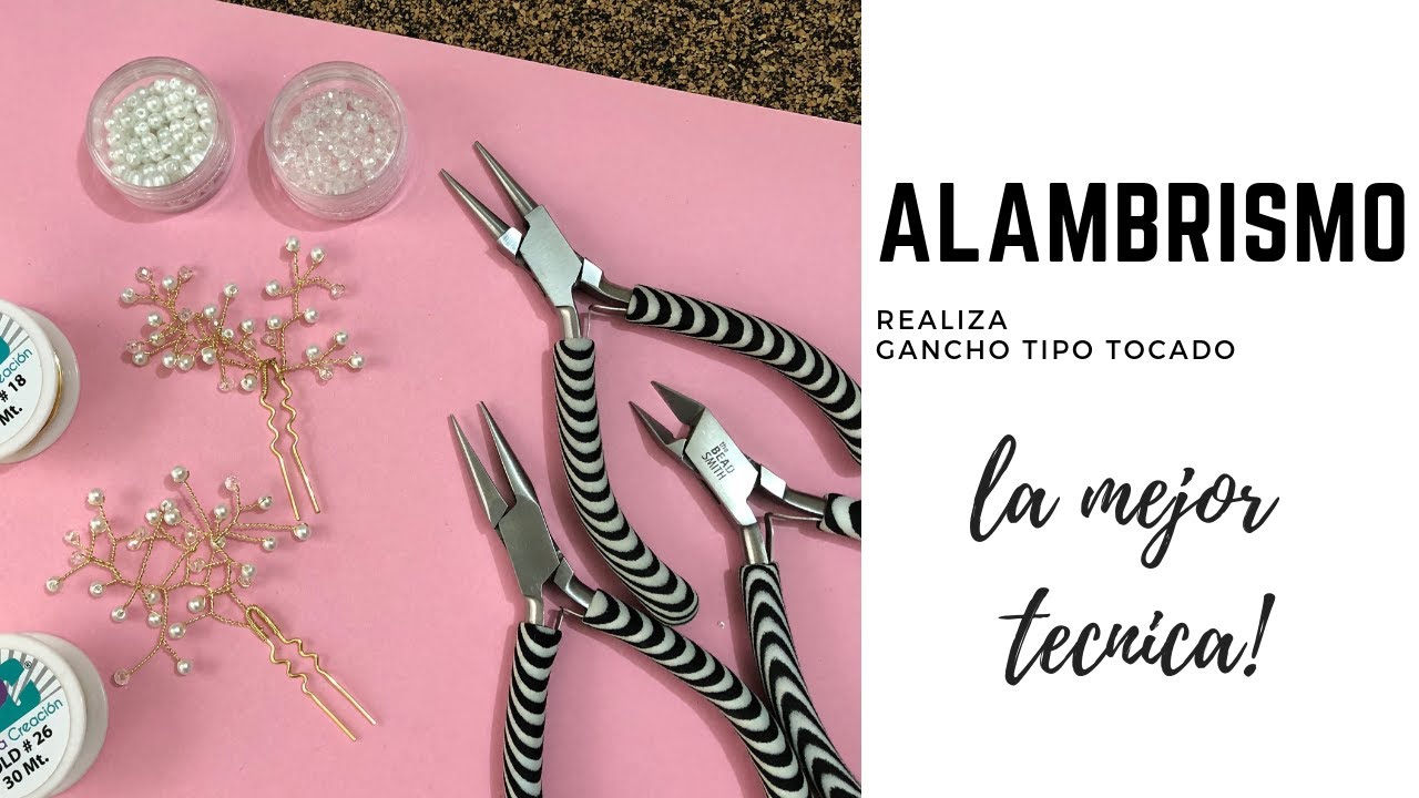 Alambrismo - Gancho tipo tocado DIY