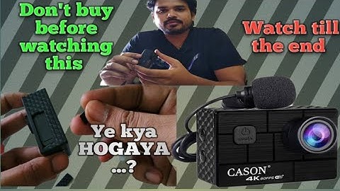 "CASON CN10 ACTION CAMERA $$ HONEST $$ REVIEW AFTER 4 MONTH OF USAGE " #casoncn10 #actioncamera