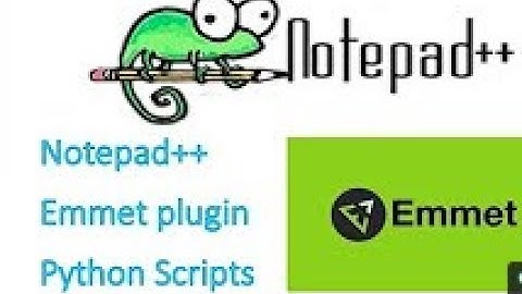 Install Emmet in Notepad++