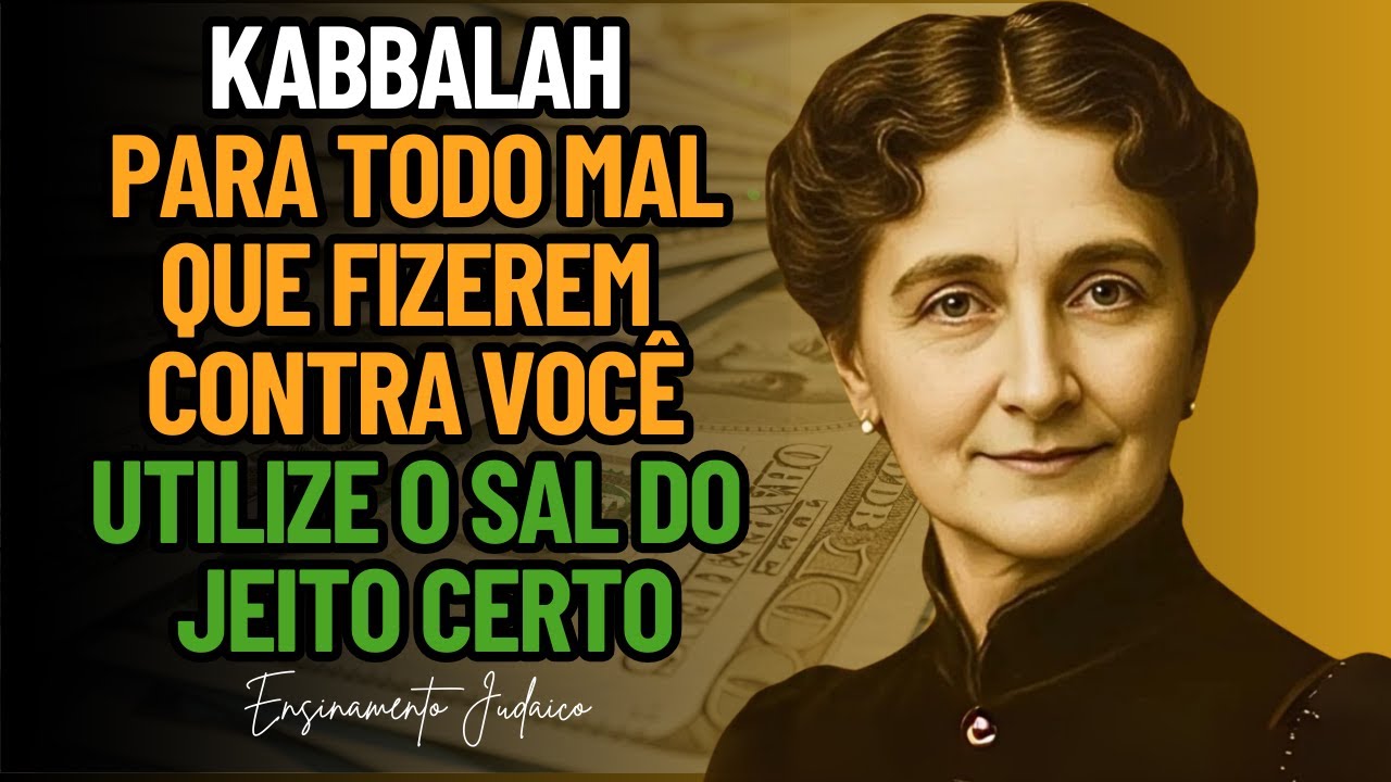 PARA TODO MAL E FETIÇARIA QUE FIZEREM CONTRA VOCÊ, UTILIZE O SAL GROSSO DO JEITO CERTO | CABALA JUDA
