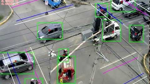 Python: Vehicle Detection and Counting with OpenCV in an INTERSECTION