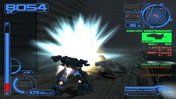 Armored Core 2 Another Age,Earth Central,Boc,Eliminate Unmanned Weapons.🤖