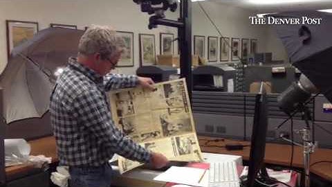 Photographing Post #rotogravure pages w copystand #camera and vacuum table to flatten.