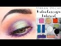 Urban Decay Kristen Leanne Kaleidoscope Palette Tutorial | Green & Purple Halo Hooded Eyes  | PHYRRA