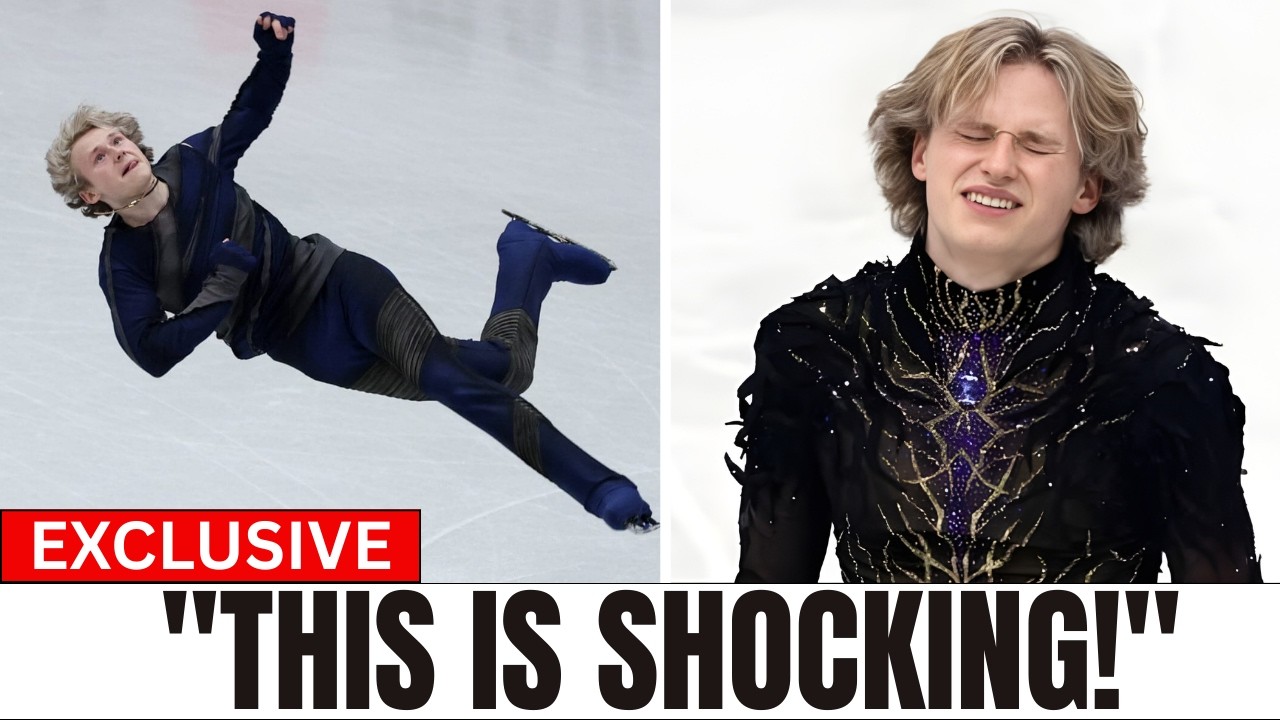 Илья Малинин только что выполнил невероятную четверную комбинацию на шоу Art on Ice — мы НИКОГДА ...