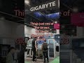 High end NVIDIA AI servers by Gigabyte