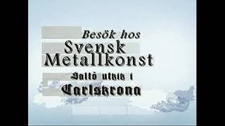 Svensk Metallkonst Saltö Utkik i Karlskrona