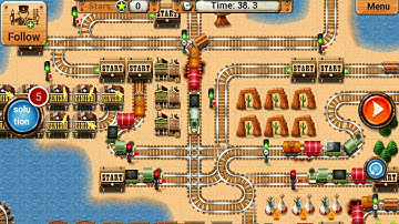 Rail Maze 2 Sharp Gameplay - Train Puzzle Game - Android Gameplay #2062