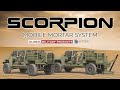 Scorpion mobile mortar system 81120mm by global military products and ntgs