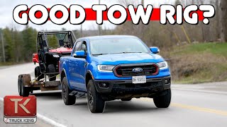 2021 Ford Ranger Tremor Towing Review  The Best Midsize OffRoader for Hauling Trailers?