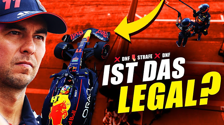 Red Bull Trick rettet Perez vor Strafe! Wie geht das denn?