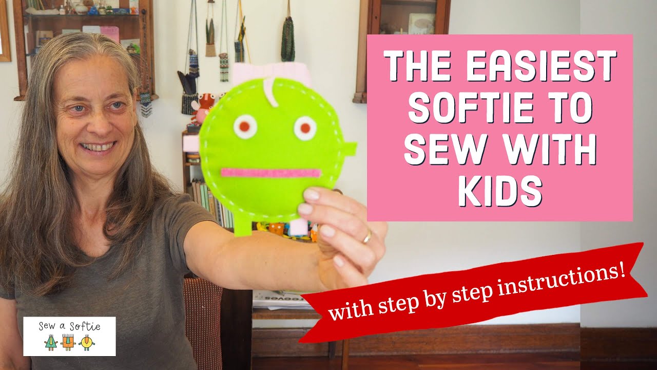 Beginner Hand Sewing Projects for Kids - Mama Smiles - Joyful