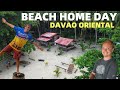 VISITING OUR FRIEND'S BEACH HOME IN DAVAO - Philippines Land Life In Mindanao