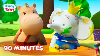 Tina & Tony  90 Minutes  Best episodes collection ✨ 0+ | Cartoons for Children