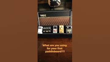 What 5 pedals are you using for your 1st pedalboard?