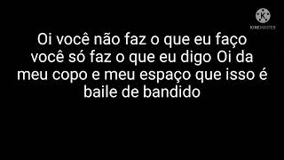 FESTA DE VAGABUNDO - MC PAIVA - LETRA