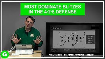 Most Dominant Blitzes In the 4-2-5 Defense | Glazier Clinics