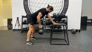 Bilateral Stance KB 3 Point Row