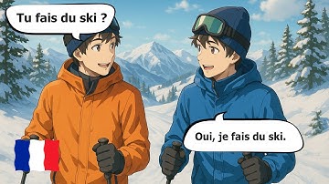 20 Minutes of Real-Life French Conversations (A1–A2) |  Winter Vibes & Everyday Situations