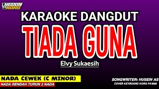 Download lagu TIADA GUNA KARAOKE DANGDUT - NADA WANITA ( KORG PA 1000 HEDON )