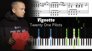 Twenty One Pilots - Vignette - Piano Tutorial with Sheet Music