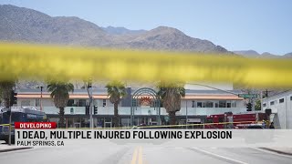 1 person killed in explosion outside Palm Springs fertility clinic; police say act was ‘intentional’
