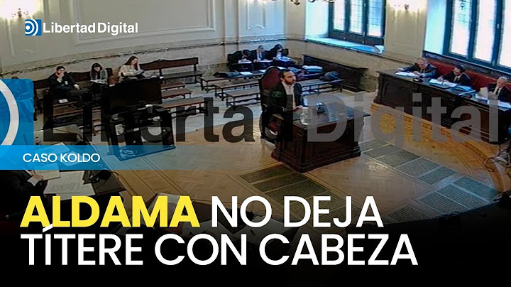 Así fue la declaración completa de Aldama ante el juez