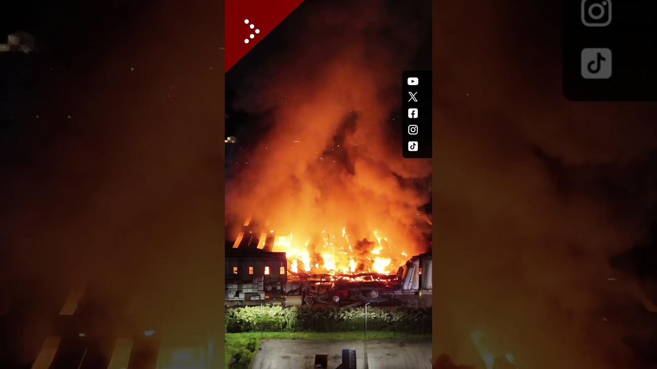 Grosso incendio in un'azienda di Altavilla Vicentina