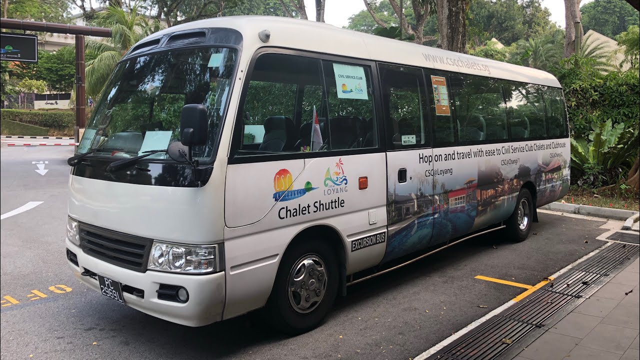 Toyota Coaster Super LWB ABS (PC2969L) on Civil Service Club Shuttle ...