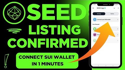Seed Listing Update : Sui Wallet Connect Problem Solved | Step by Step Guide!
