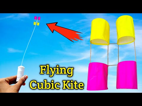 how to make kite , how to make cubic kite , best flying paper kite , patang kese banate hai