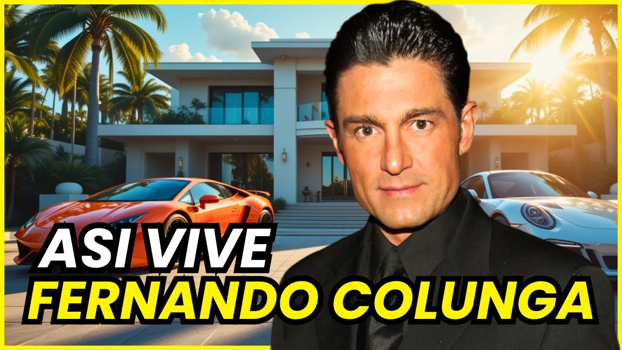 La Vida de Lujo de Fernando Colunga: Mansiones, Autos de Lujo y Una Fortuna Millonaria