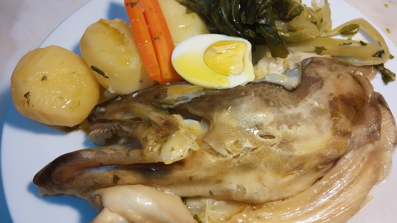 Receita de caras de bacalhau cozidas by necasdevaladares - YouTube