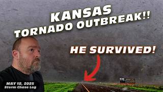 A Tornado Outbreak In Kansas Did This, And The Driver Survived!