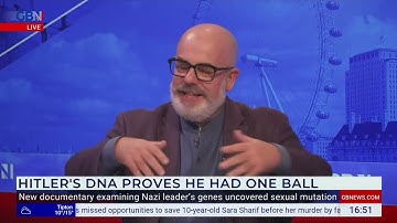 Hitler single testicle proven? Martin Daubney show on GBNews