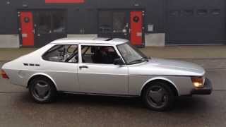 Saab 900 turbo-CR First run after restoration part 1