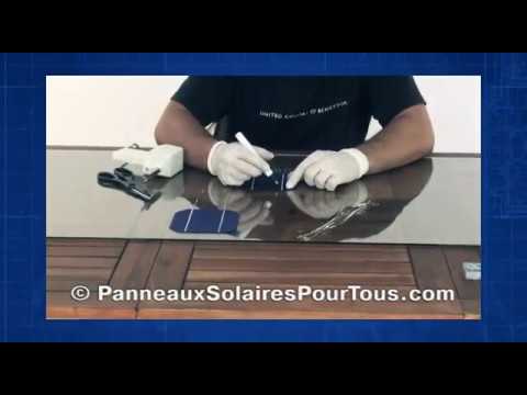 Vidéo: Panneau solaire DIY, sa fabrication et son montage