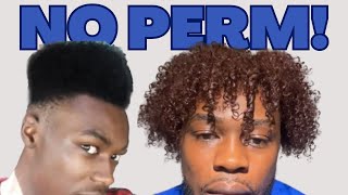 How I Get Long Curls In 4 Minutes| Black Men