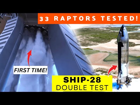 SpaceX Booster 9 Raptor Engine Spin Prime Test Complete - Static Fire Next, Hot Staging Test, Ship28