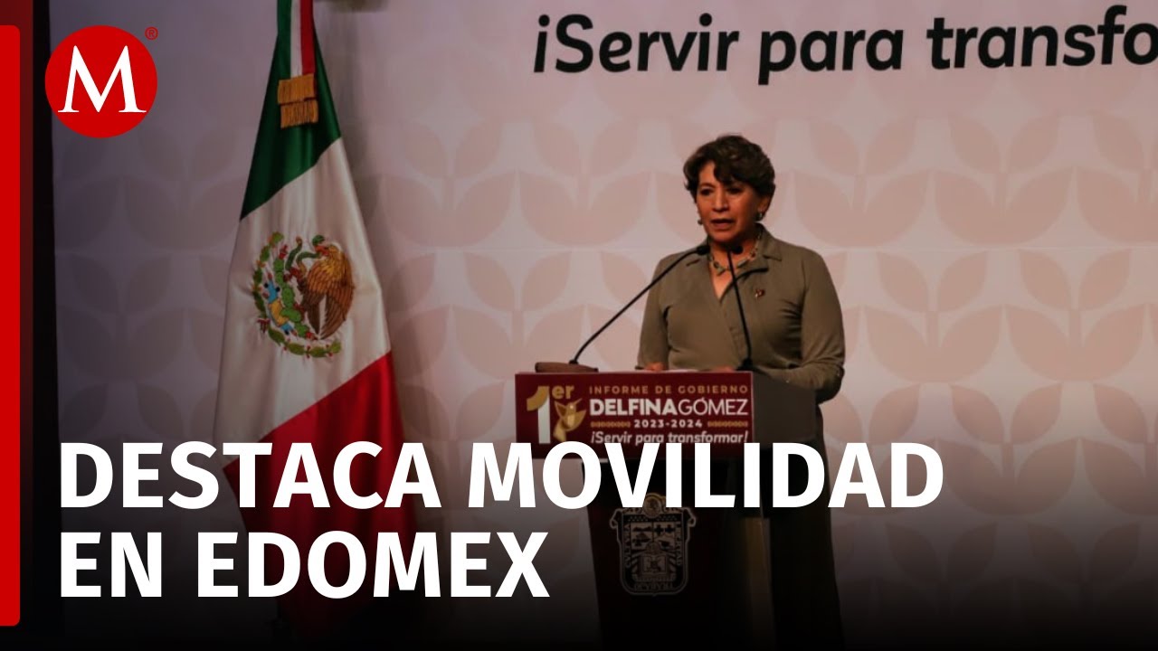 Delfina Gómez rinde su primer informe de Gobierno en Edomex - YouTube