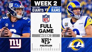 New York Giants vs Los Angeles Rams Full Game l NFL Week 2 l 2026 NFL Season